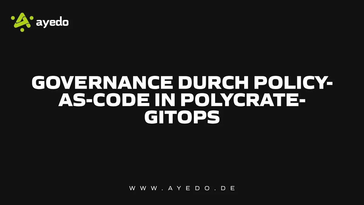Эффективное управление через Policy-as-Code в Polycrate-GitOps