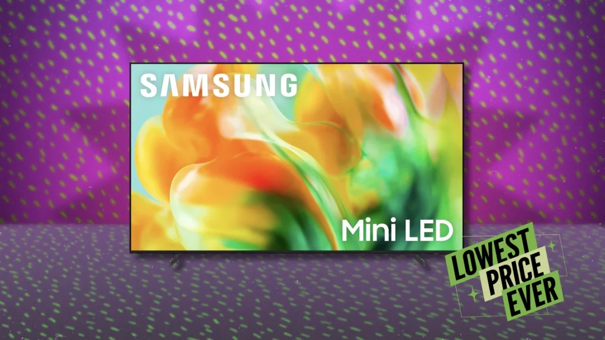 Скидка на 55-дюймовый телевизор Samsung Mini LED