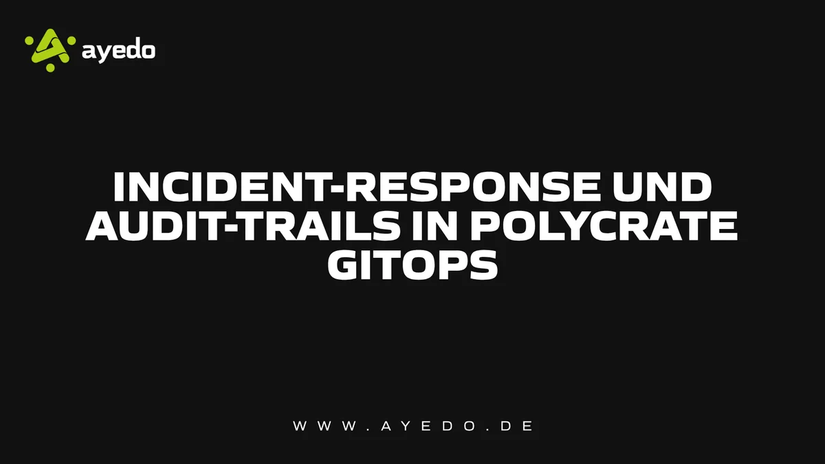 Репродуктивные инциденты и аудит в Polycrate GitOps