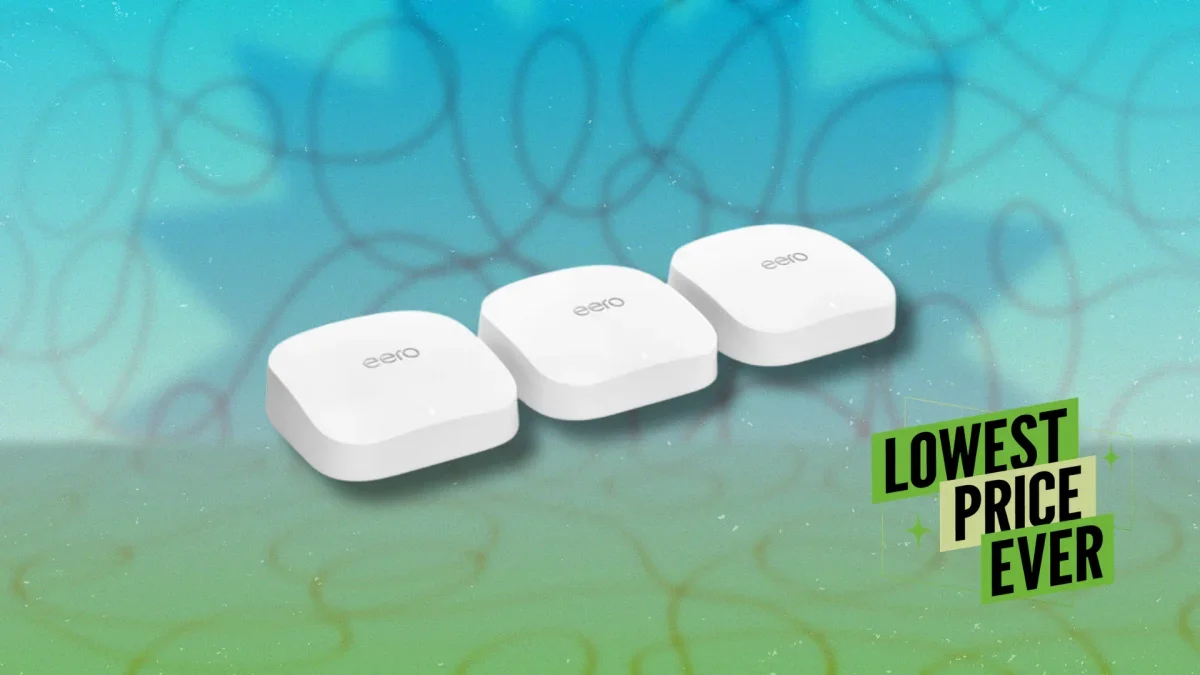 Эта мощная система Mesh Wi-Fi Eero сейчас со скидкой $120, это самая низкая цена на данный момент