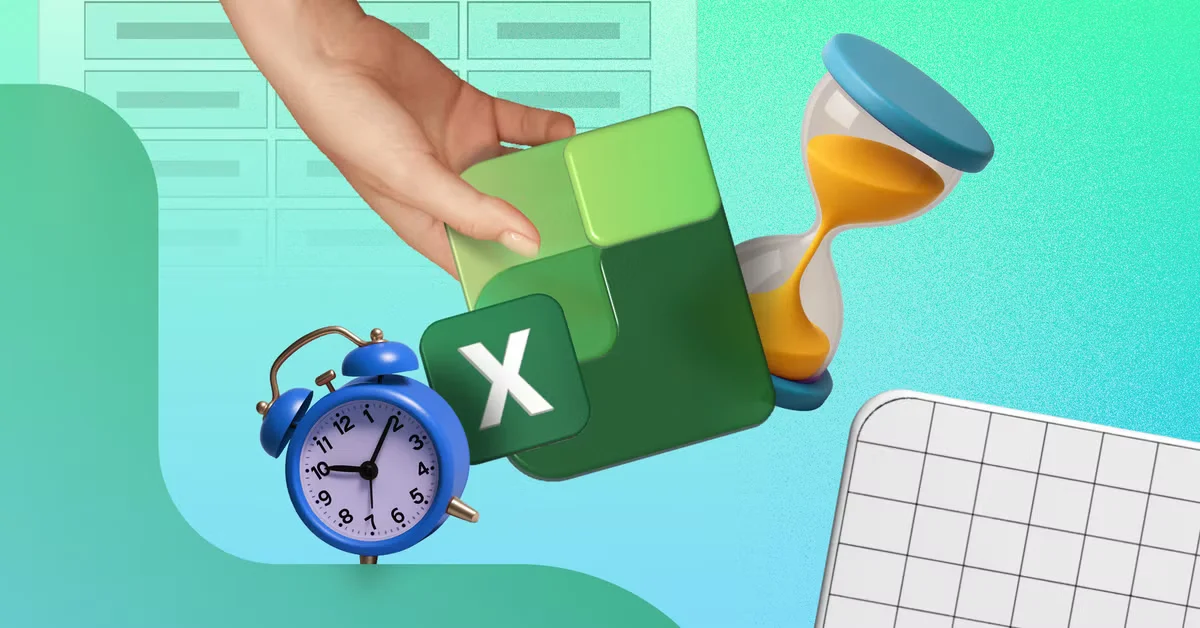 Как создать динамическую временную шкалу в Excel за 10 минут