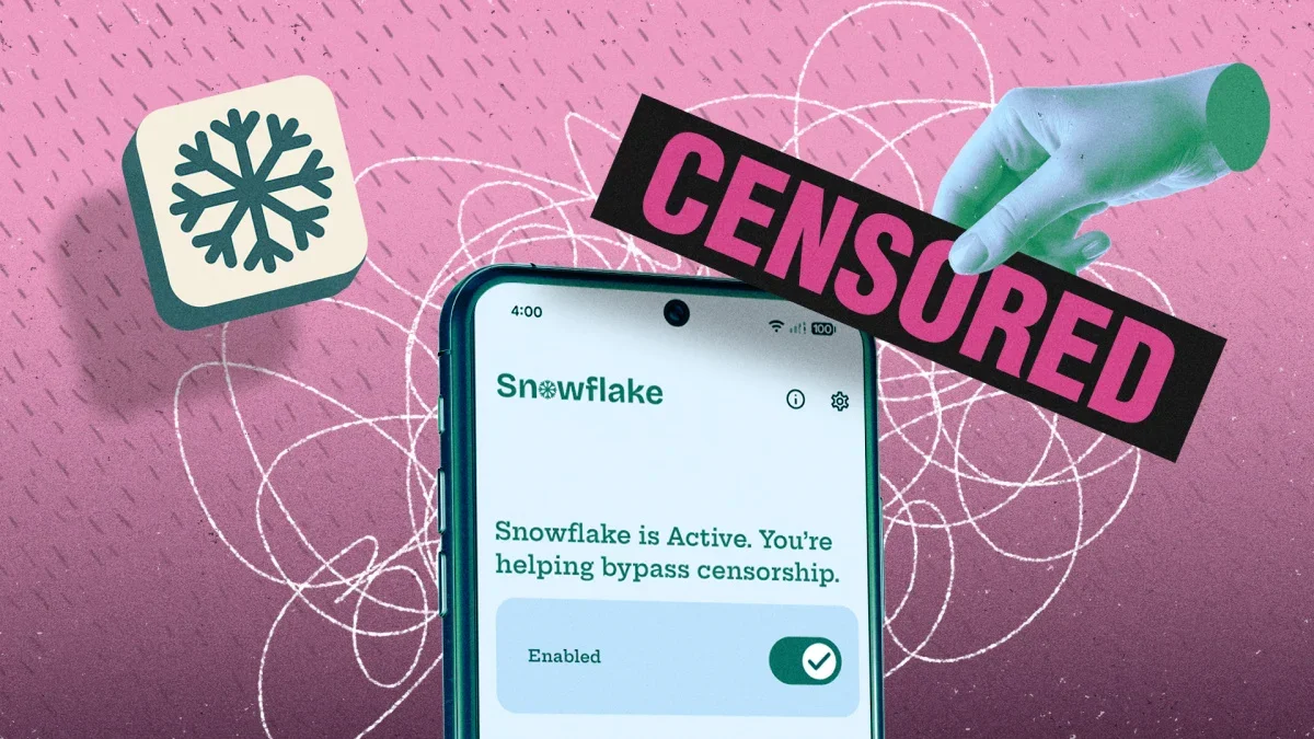 Как приложение Snowflake Volunteer помогает обходить цензуру