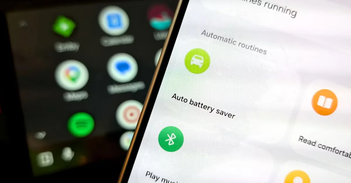 Как автоматизация Android Auto помогает экономить заряд батареи
