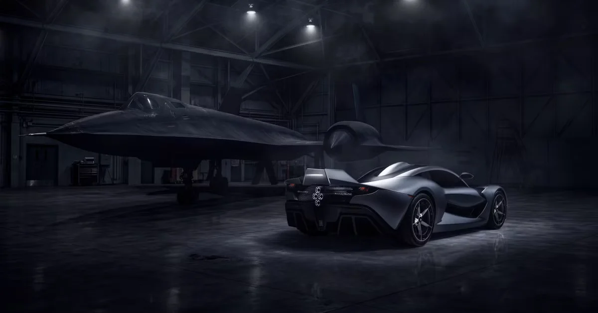 Hennessey представил гиперкар Blackbird, вдохновленный рекордным шпионским самолетом