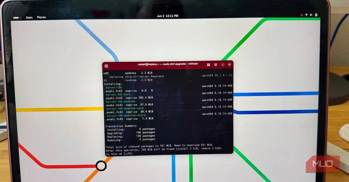 Я обновился до Fedora 44, и одно изменение сразу же сделало это стоящим